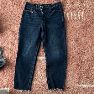 Old Navy Dark Blue OG Straight Leg Jeans